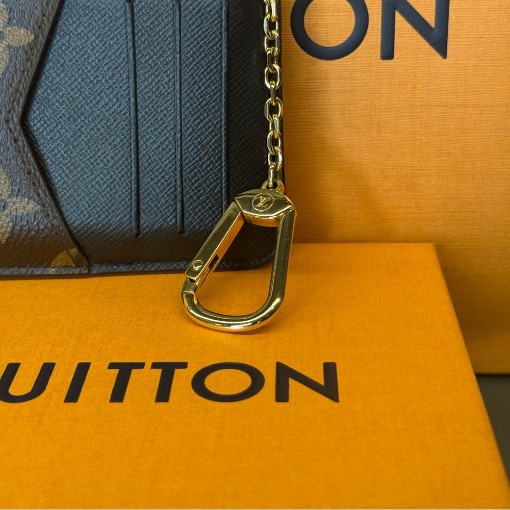 AUTHENTIC Louis Vuitton Card Holder Recto Verso Wallet in Monogram - Picture 10 of 12